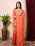 Indo-western set with tassel Work